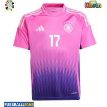 Deutschland Florian Wirtz #17 Auswärtstrikot EM 2024 Kurzarm